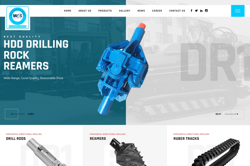  suppliers of HDD machine website designing